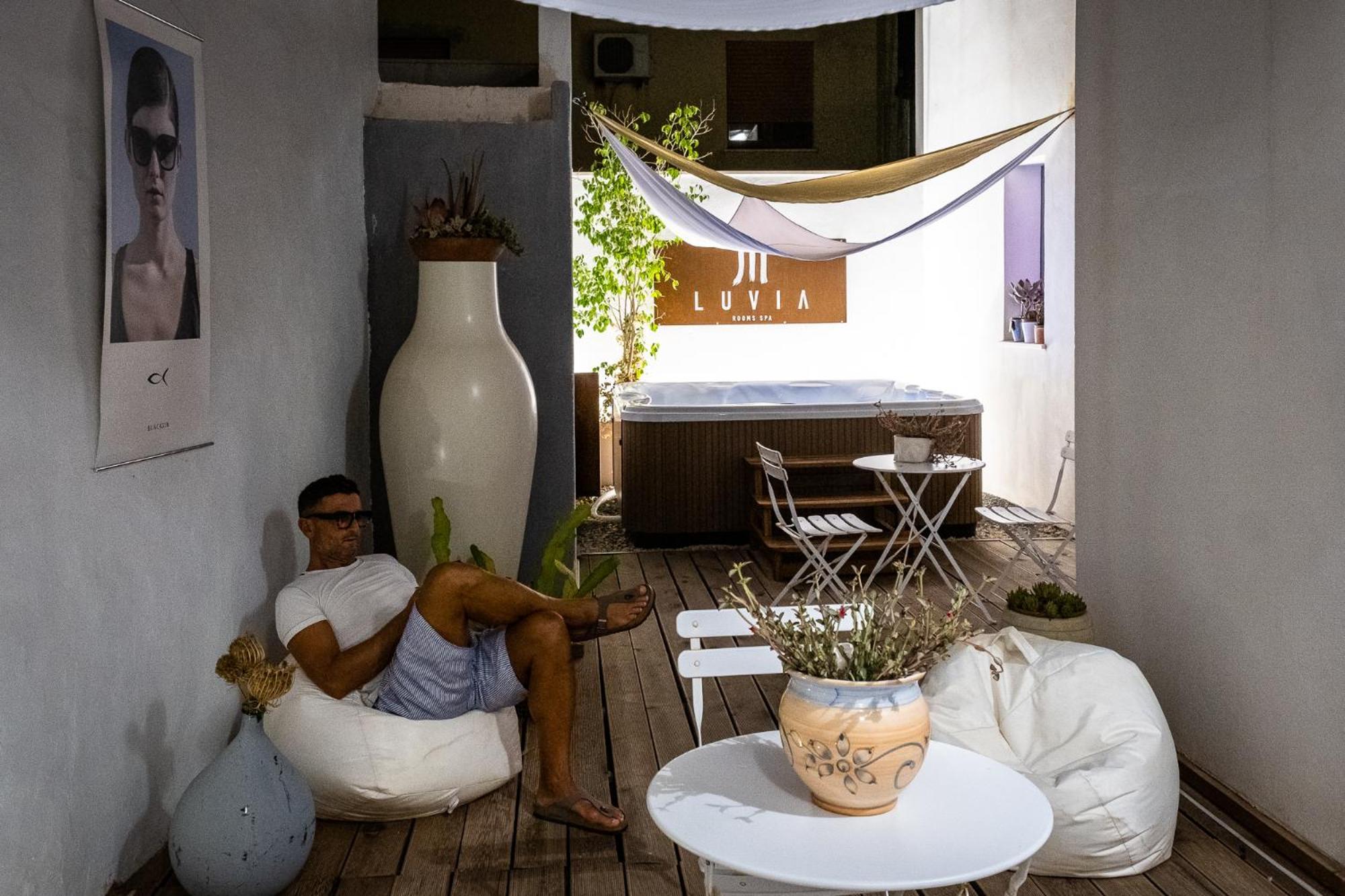 Luvia Rooms Spa Gonnesa Exteriér fotografie